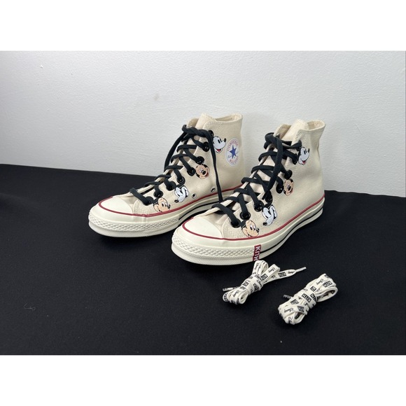 KITH Disney Converse Mickey Mouse Chuck Taylor High 1970 M 8.5 W 10.5 167510C